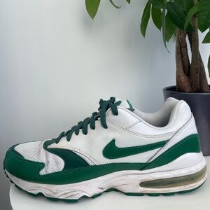 Men Size 11.5 Nike Air Burst  Green Vintage 2008 release 609057-131